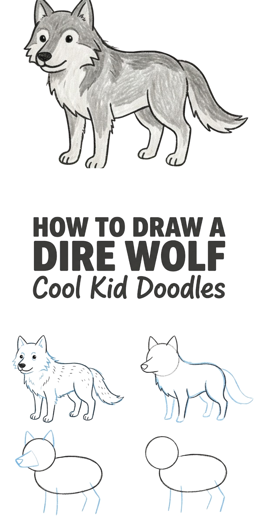 How to Draw a Dire Wolf: Easy Step-by-Step Guide