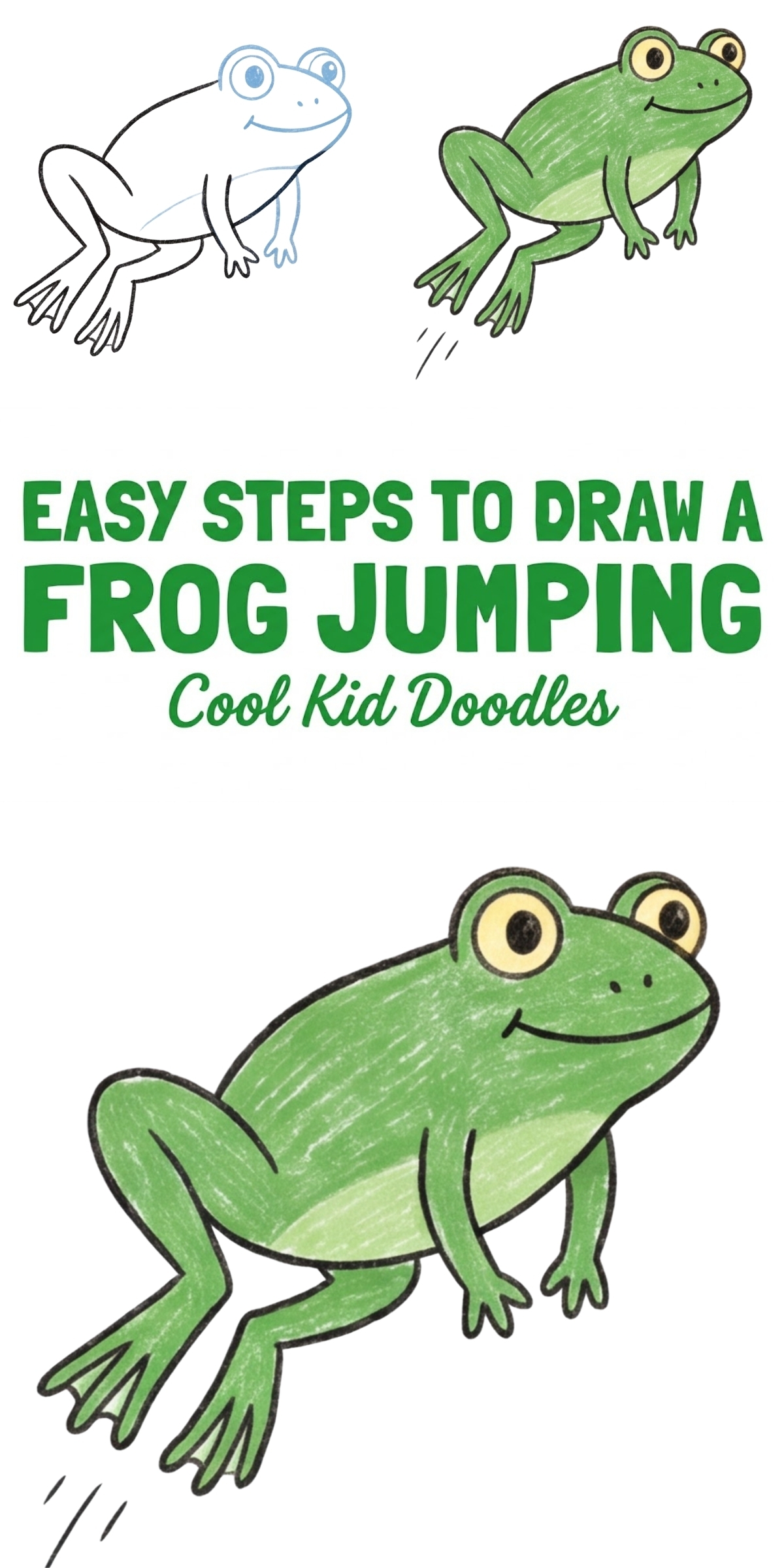 How to Draw a Frog Jumping: A Fun Step-by-Step Guide